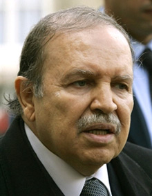le president  algerien